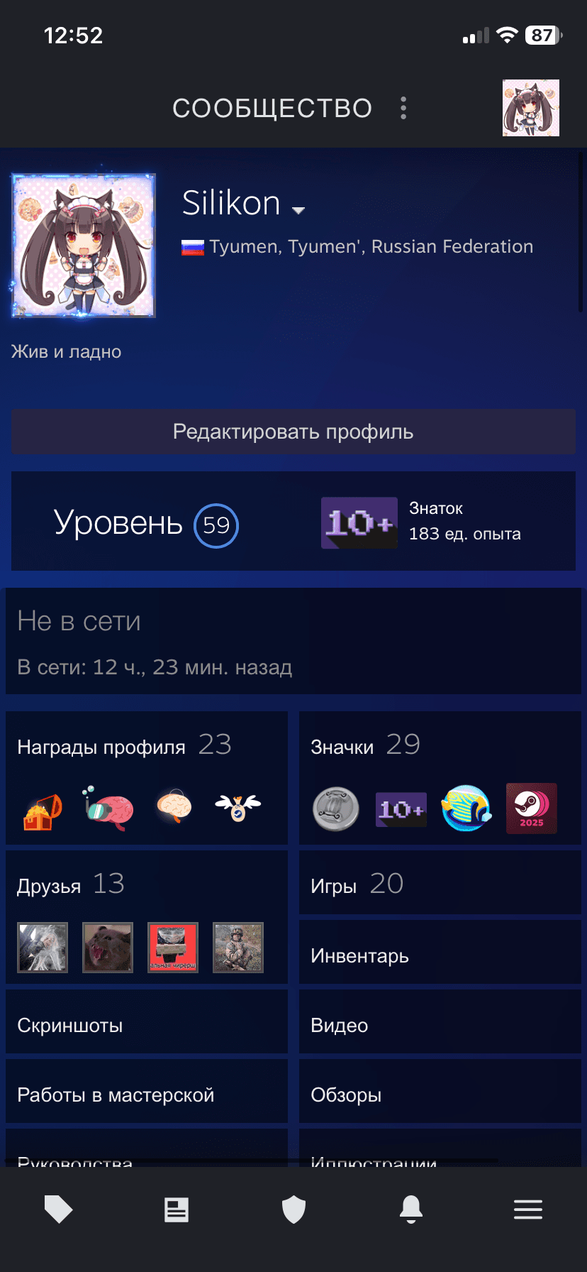 Стим аккаунт
