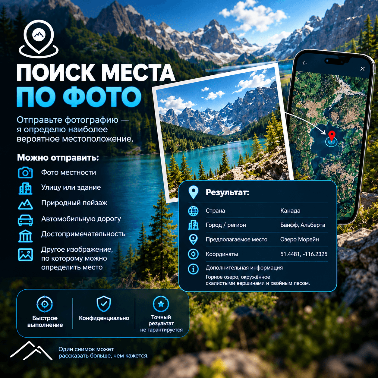 Поиск места по фотографии | Геолокация