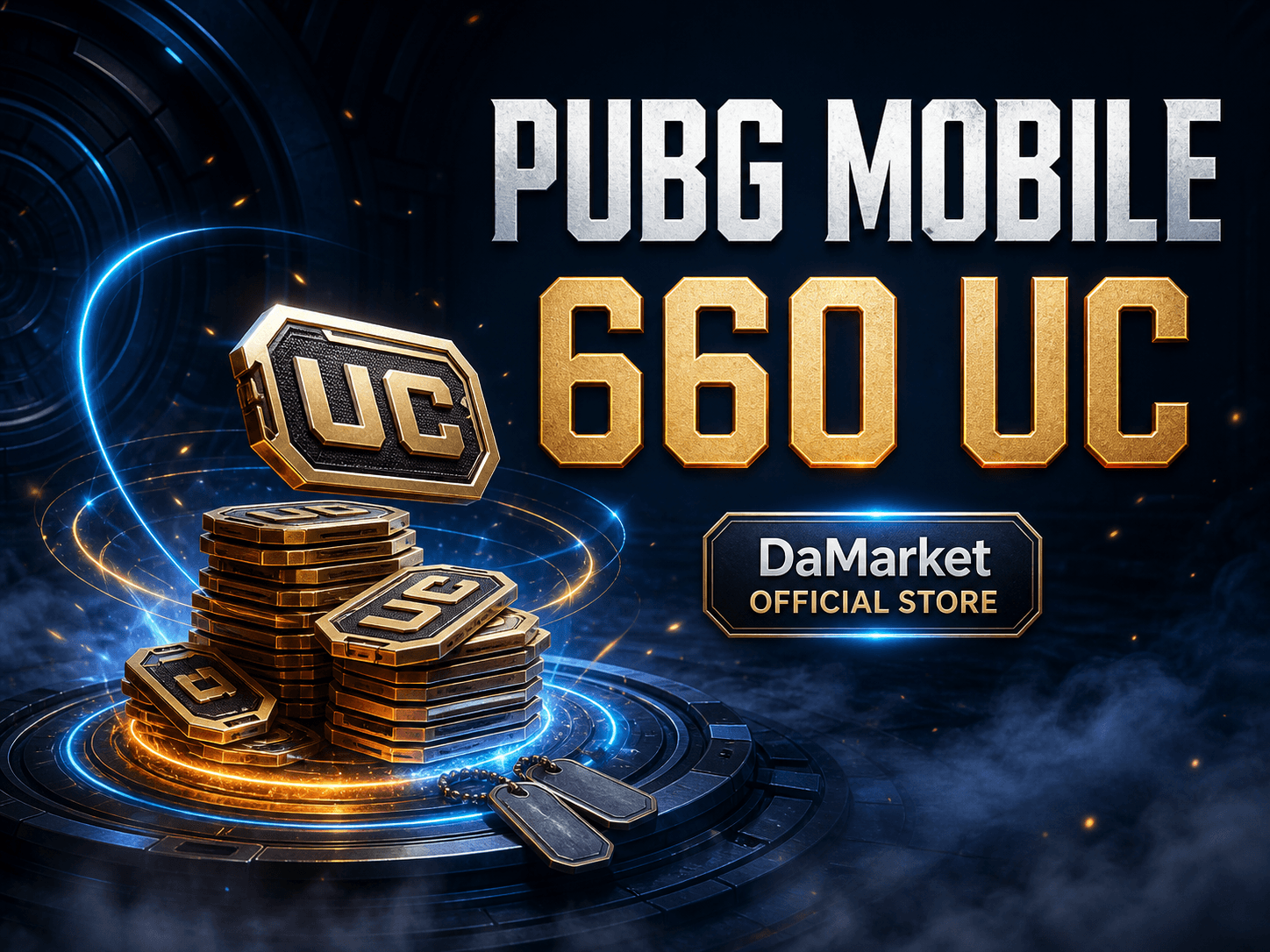 PUBG Mobile — 660 UC по ID